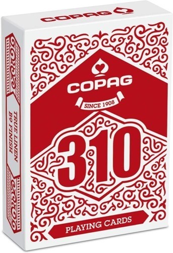 Copag 310 speelkaarten rood