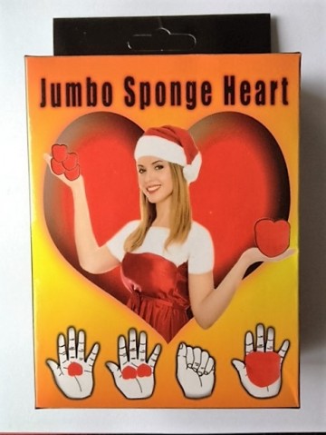 Jumbo Sponge Heart