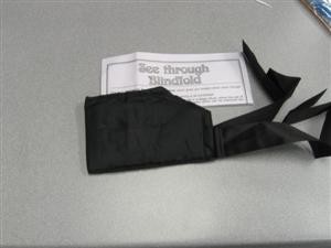 See Through Blindfold